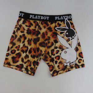 (#113) PLAYBOY Bunny Animal Print Boxer Brief Underwear Men’s